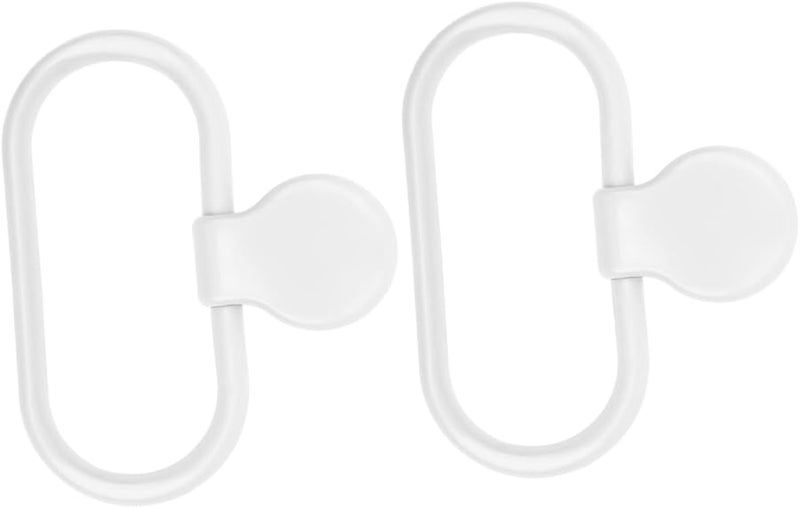 2Pcs Adhesive Towel Holder Wall Mounted No Drill Installation For Bathroom Kitchen - Image 2