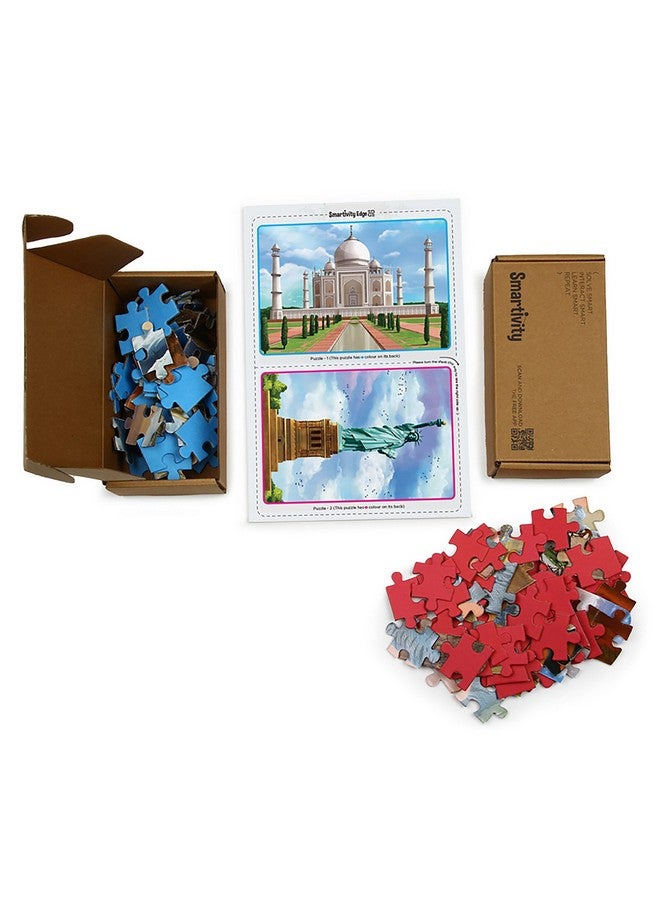 سمارتيفيتي لعبة ألغاز الصور المقطوعة بتقنية الواقع المعزز Smartivity Edge للمعالم الأثرية الشهيرة - Image 3