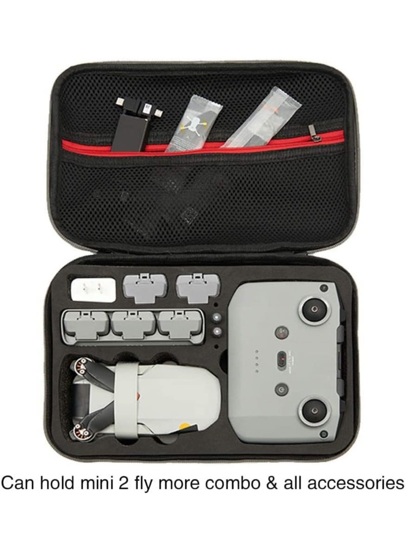 ارواق حقيبة حمل Mavic Mini 2، حقيبة تخزين ذات سعة كبيرة، صندوق سفر متوافق مع طائرة DJI Mavic Mini 2 بدون طيار وملحقاتها - Image 2