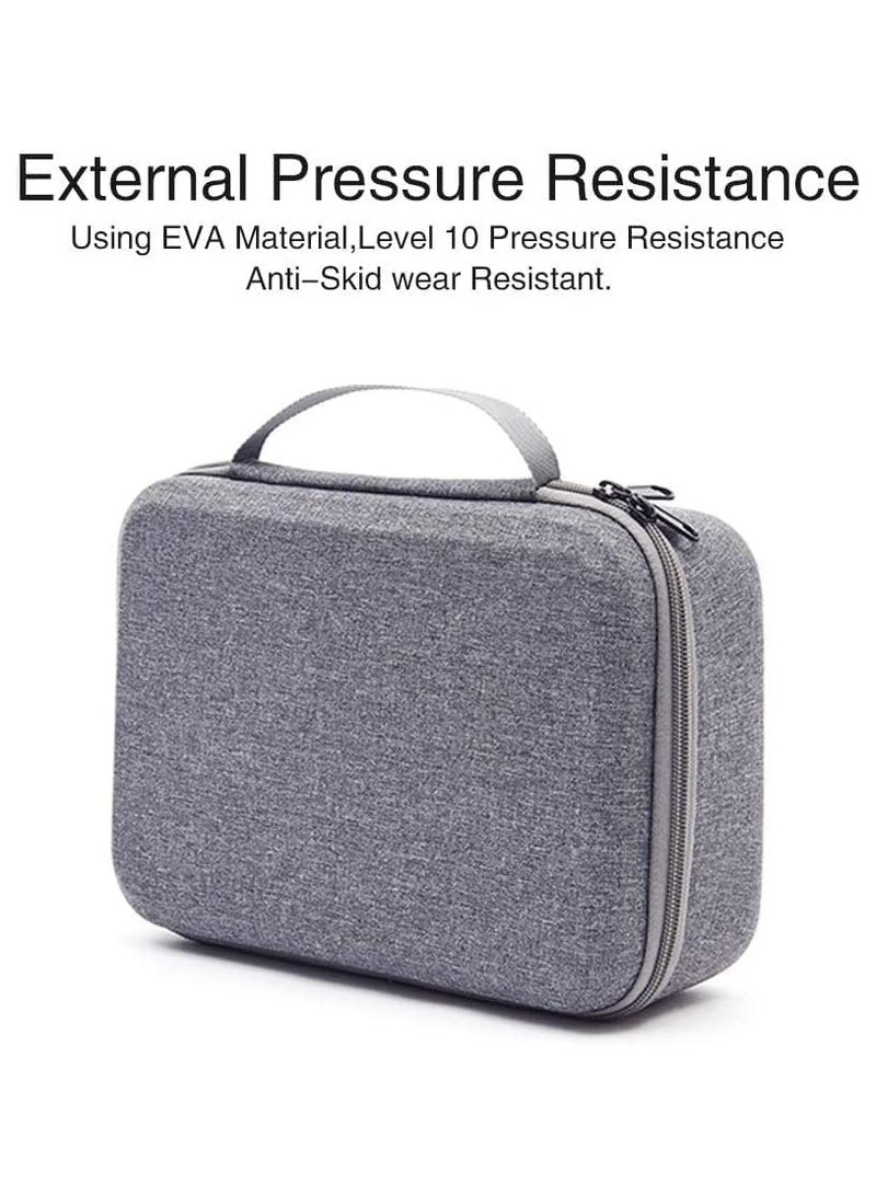 ارواق حقيبة حمل Mavic Mini 2، حقيبة تخزين ذات سعة كبيرة، صندوق سفر متوافق مع طائرة DJI Mavic Mini 2 بدون طيار وملحقاتها - Image 5