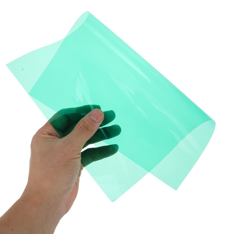 10pcs Gel Light Filter: Colored Sheet Transparent Color Lighting Gel - PVC Light Filter Sheets for Optical Experiments 0.3mm - Image 5