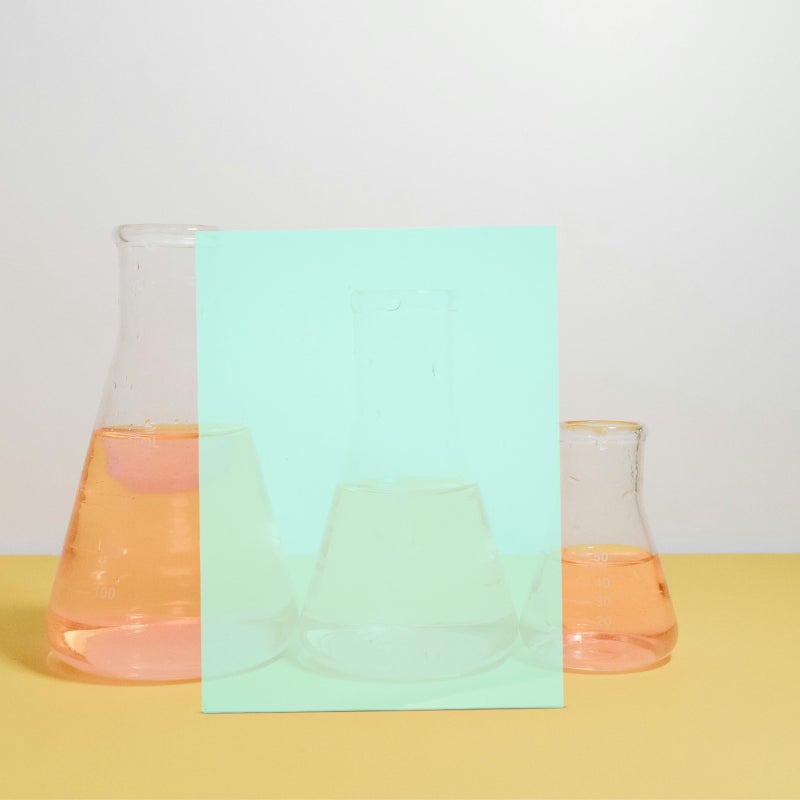 10pcs Gel Light Filter: Colored Sheet Transparent Color Lighting Gel - PVC Light Filter Sheets for Optical Experiments 0.3mm - Image 1