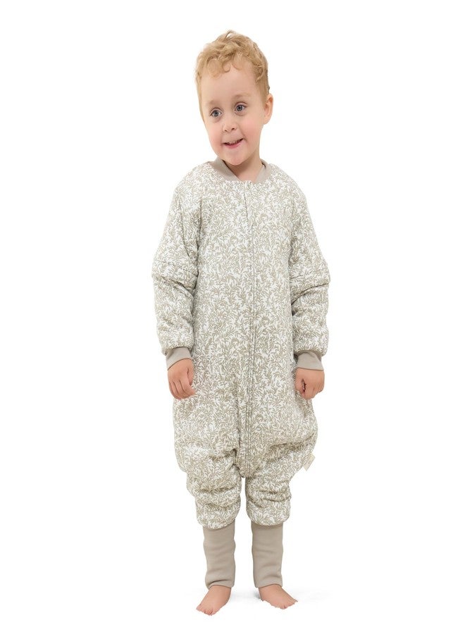 Mosebears Baby Sleep Sack with Legs,Cotton Baby Sleep Sack for Toddler Thicken 2.5 TOG(3-4T Years) - Image 1