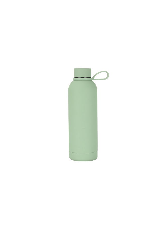 304 American Small Mouth Bottle Thermos Cup Outdoor Portable Large Capacity Sports Water Cup Rubber Paint Gift Cup