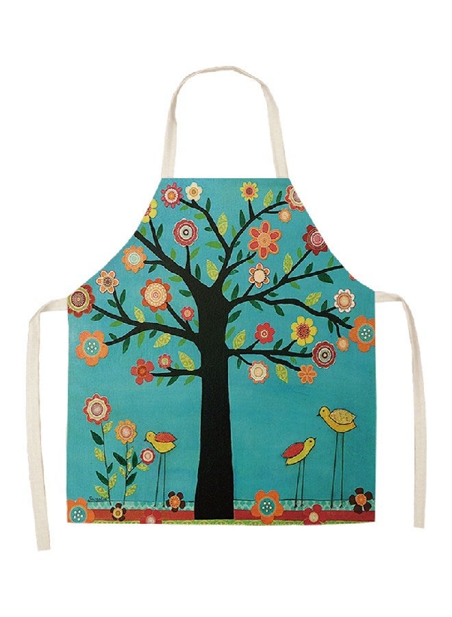 NIBEMINENT Printed Household Apron Multicolour 68x55cm