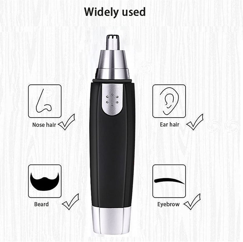 Generic 3 in 1 Electric Nose Hair Trimmer for Men Women Dualedge Blades Painless Electric Nose and Ear Hair Trimmer Eyebrow Clipper Waterproof EcoTravelUserFriendly Multicolour  - Image 5