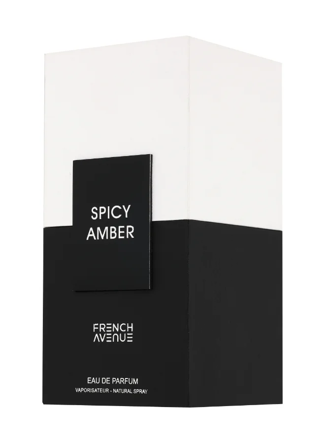 French Avenue Spicy Amber - Eau De Parfum - Perfume For Men, 100Ml