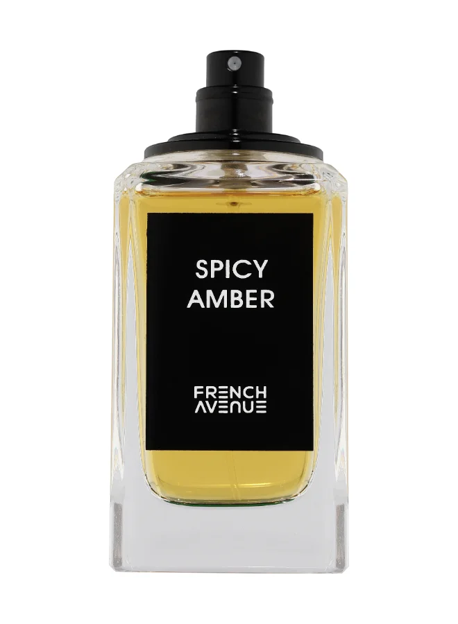 French Avenue Spicy Amber - Eau De Parfum - Perfume For Men, 100Ml