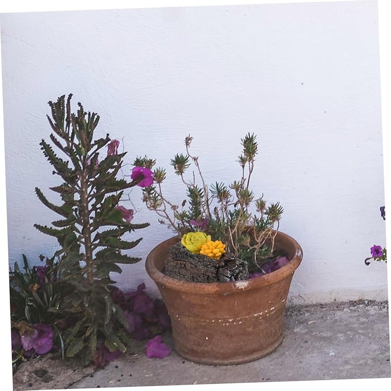 صندوق إبداعي لإخفاء المفاتيح من جذع الشجرة للحديقة والأمن المنزلي الخارجي، تخزين مفاتيح محمول - Image 5