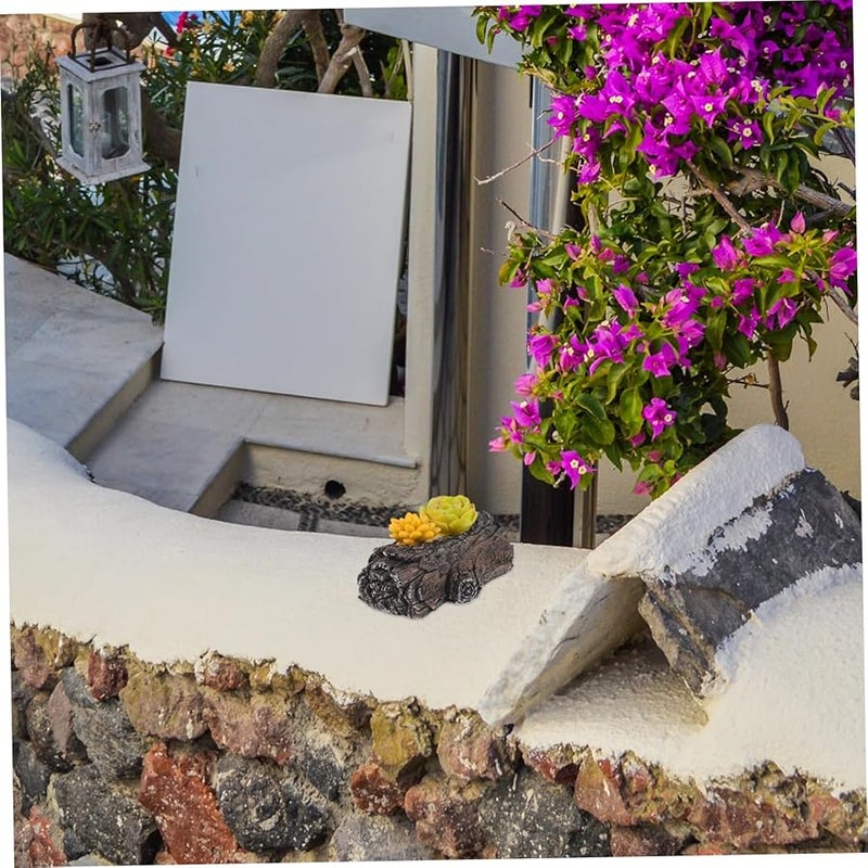 صندوق إبداعي لإخفاء المفاتيح من جذع الشجرة للحديقة والأمن المنزلي الخارجي، تخزين مفاتيح محمول - Image 3