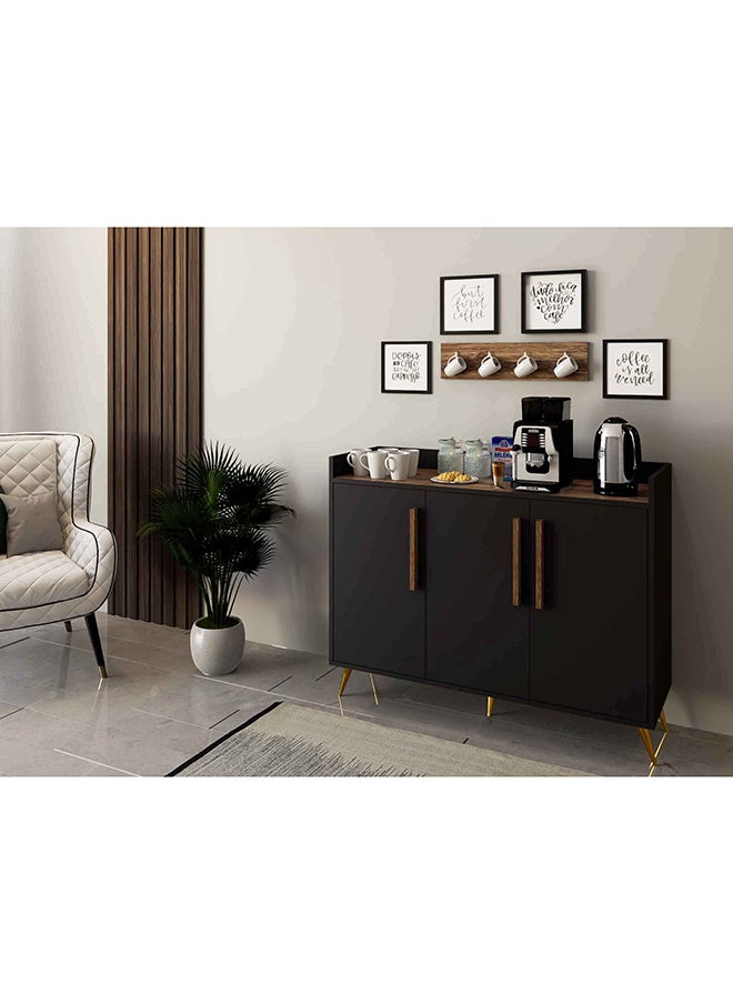ستايلش هوم - دولاب ركن كوفي اسود وبني - RC07 - Image 1
