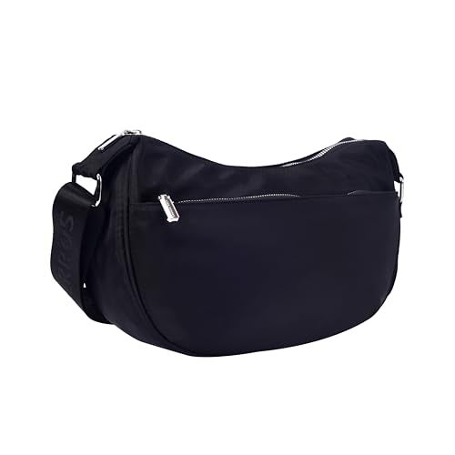Lino Perros Black Unisex Crossbody Bag - Image 2