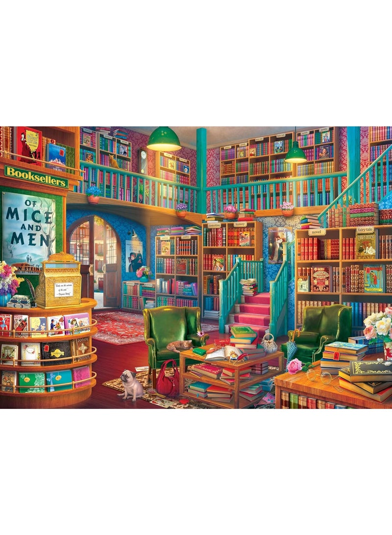 1000 قطعة ألغاز | ألغاز ذات طابع كتابي | ألغاز وألعاب تعليمية غير رسمية مناسبة للكبار والصغار - Image 1