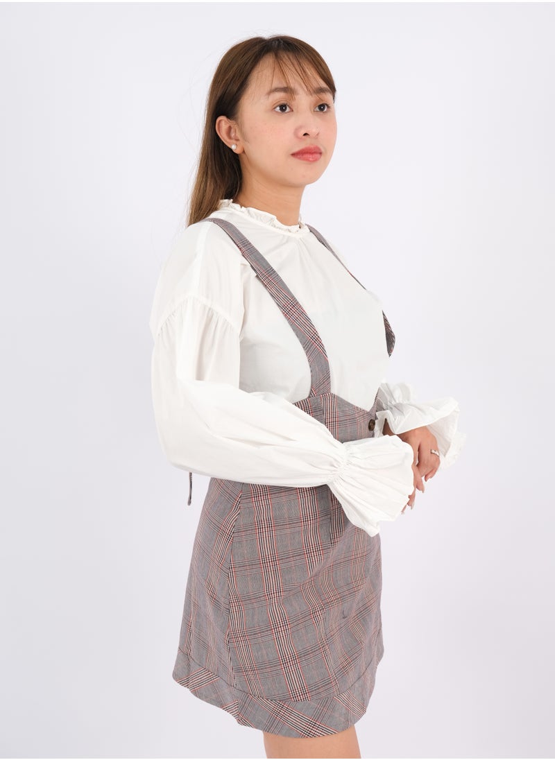 ONLY - Women’s Adjustable Strap Essential Dress in New Creme - Image 1