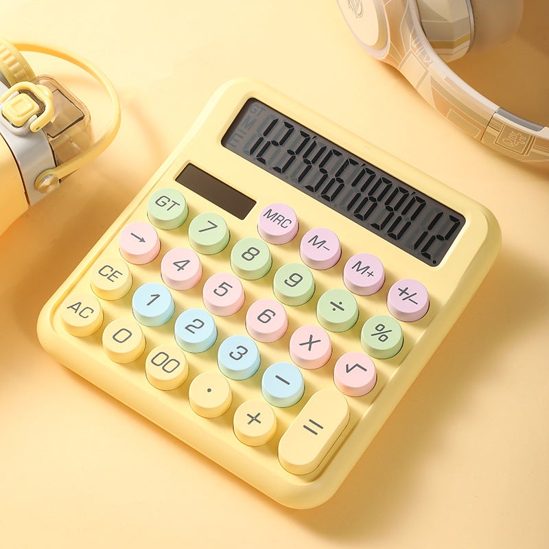 Dopamine Calculator High-Looking College Student Online Red Goddess Large Button Computing Machine For Students - Image 1
