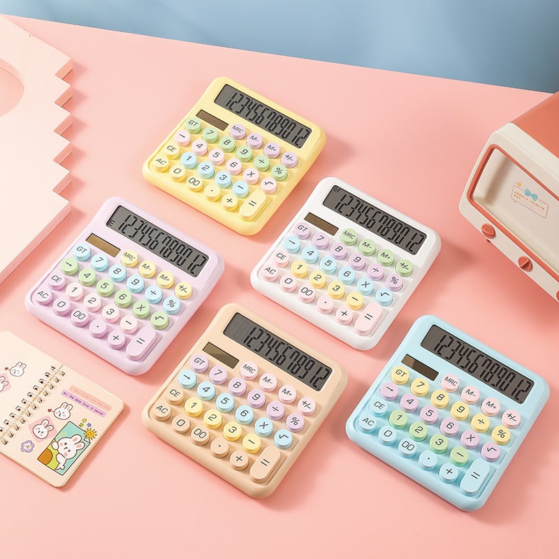 Dopamine Calculator High-Looking College Student Online Red Goddess Large Button Computing Machine For Students - Image 5