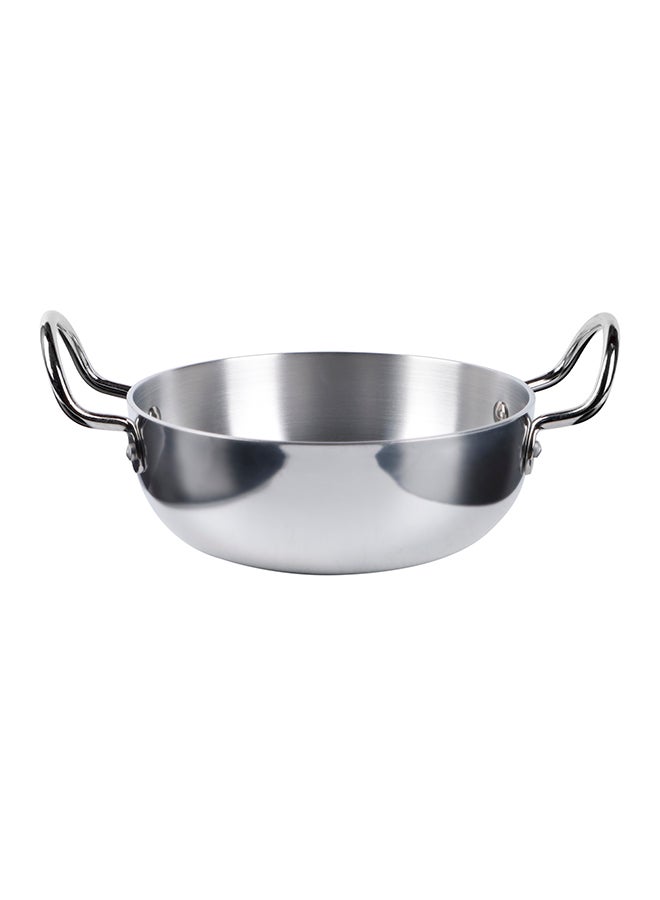 Kitchenmark طقم مقالي عميقة من الألومنيوم مكون من 3 قطع 17 سم، 19 سم، 21 سم - مصقولة بالمرآة  - Image 4