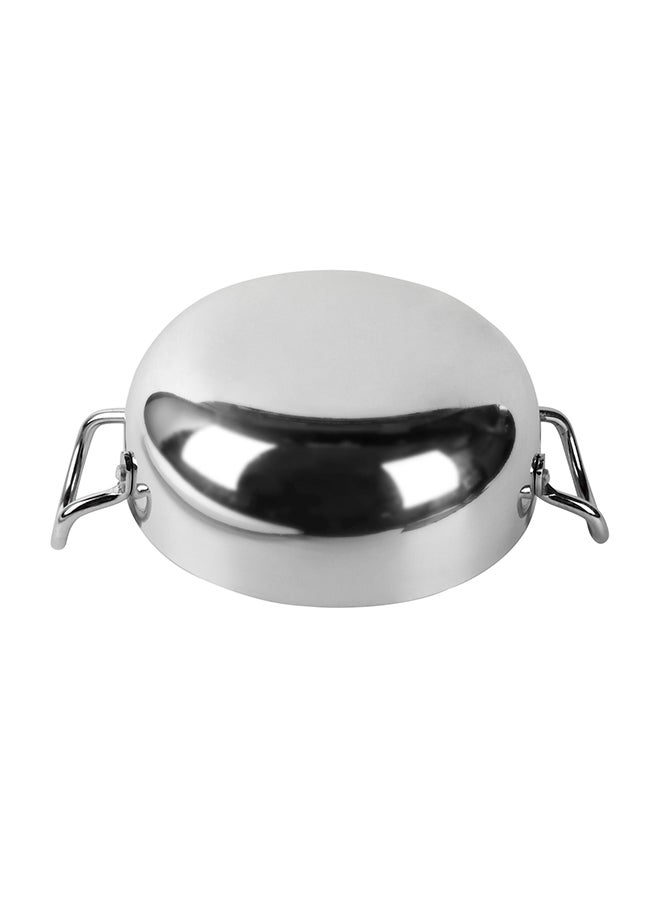 Kitchenmark طقم مقالي عميقة من الألومنيوم مكون من 3 قطع 17 سم، 19 سم، 21 سم - مصقولة بالمرآة  - Image 5