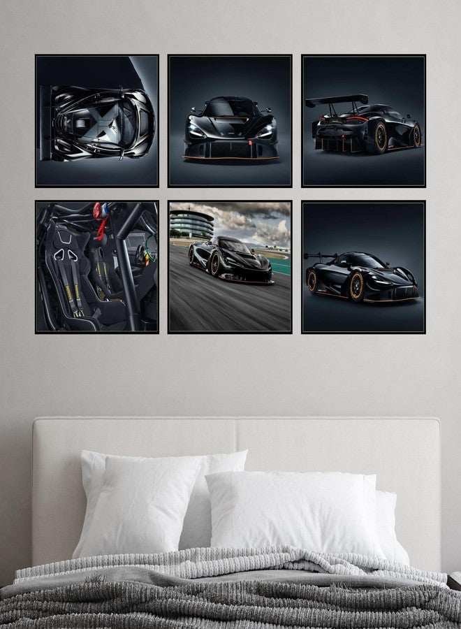 BigWig Prints McLaren Poster - McLaren 720S GT3X Wall Art, Racing Prints, Sports Car Decor for Boys, Modern Racing Wall Art for Bedroom or Garage, Cool Automotive Posters - Unframed Set of 6 (8x10) - Image 5