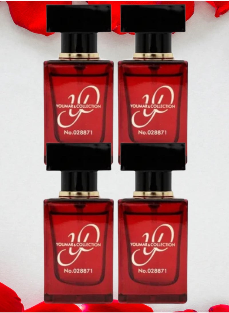 YOUMAR - 4 Pieces Youmar Collection Perfume Number 028871 EDP 25 ml - Image 1