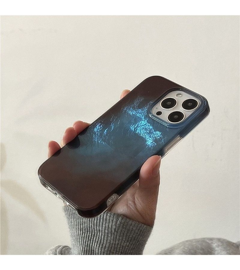 حافظة هاتف مصممة لجهاز iPhone 15 Plus غطاء ناعم مضاد للصدمات ألوان مختلطة - Image 5