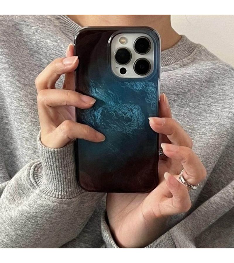 حافظة هاتف مصممة لجهاز iPhone 15 Plus غطاء ناعم مضاد للصدمات ألوان مختلطة - Image 1