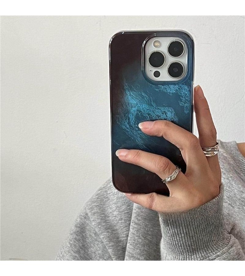 حافظة هاتف مصممة لجهاز iPhone 15 Plus غطاء ناعم مضاد للصدمات ألوان مختلطة - Image 4