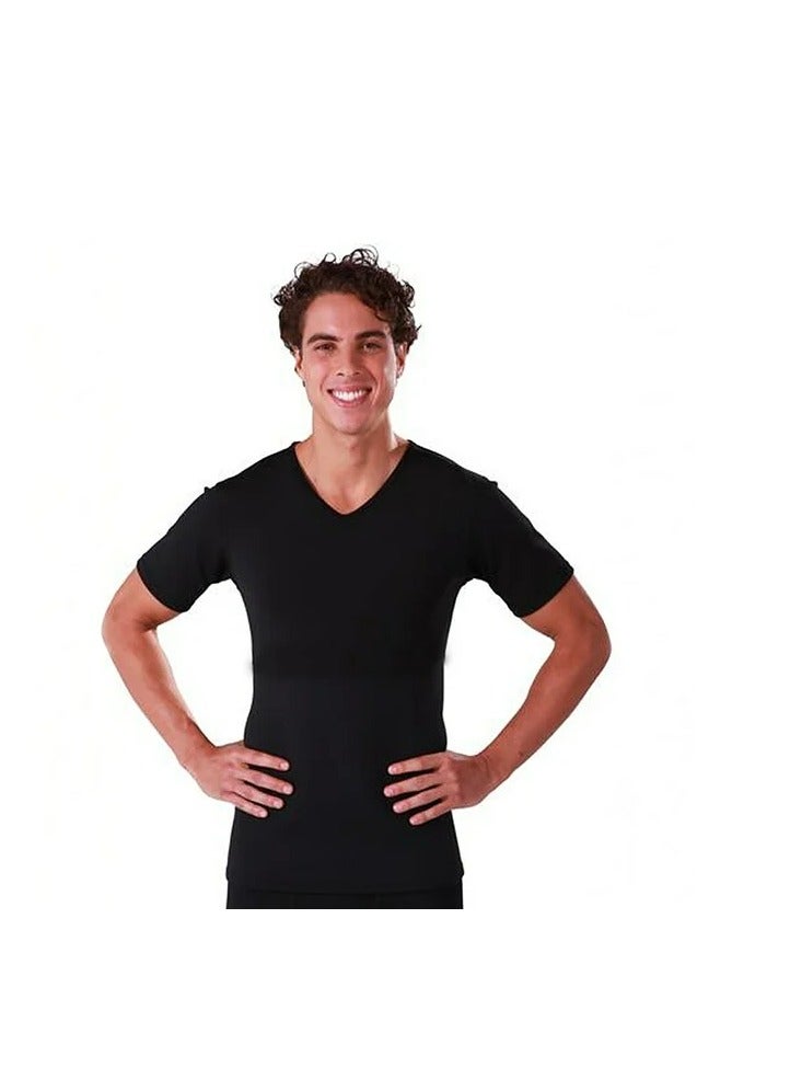 Generic XXL Fat Burning Slimming T-Shirt - Designed to stimulate the body to burn fat more effectively during physical activity. - Image 5