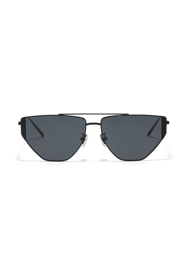 30Sundays Gardena,Unisex Sunglasses, Aviator Sunglasses, UV Protection: UV400 (Black,Black)