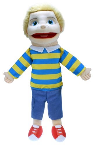 The Puppet Company Medium Sized Puppet Buddies Boy Hand Puppet - Light Skin Tone - Image 5