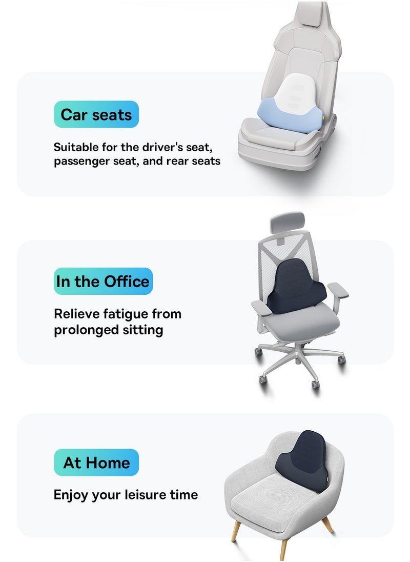 Baseus PrimeTrip VH1 Lumbar Support Pillow – Ergonomically Designed for Ultimate Comfort, Featuring Breathable Memory Foam for Perfect Back and Waist Support – Cosmic Black  Description:   Transform your driving experience with the Baseus PrimeTrip VH1 Lumbar Support Pillow. Crafted with premium breathable memory foam, this pillow offers exceptional comfort by molding to your body’s unique shape, providing targeted support for your lower back and waist. Its ergonomic design ensures proper posture while driving, reducing fatigue and discomfort on long journeys. Perfect for those seeking both style and function, this pillow comes in a sleek Cosmic Black color that complements any car interior