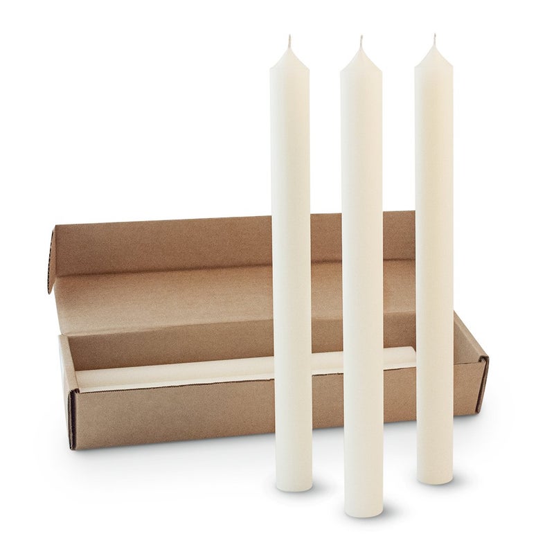 Root Candles Root 6 Count 51 Percent Beeswax Altar Candles 15 by 175Inch 