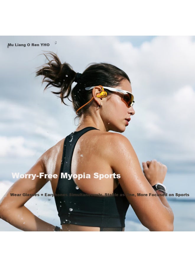 Ohayo F5 Open Wireless Earbuds Non-in-ear Bluetooth Earphones Ear-hook Marathon Running Cycling Sports Headphones Long Battery Life Waterproof Sweatproof Hands-free New Model - Image 3