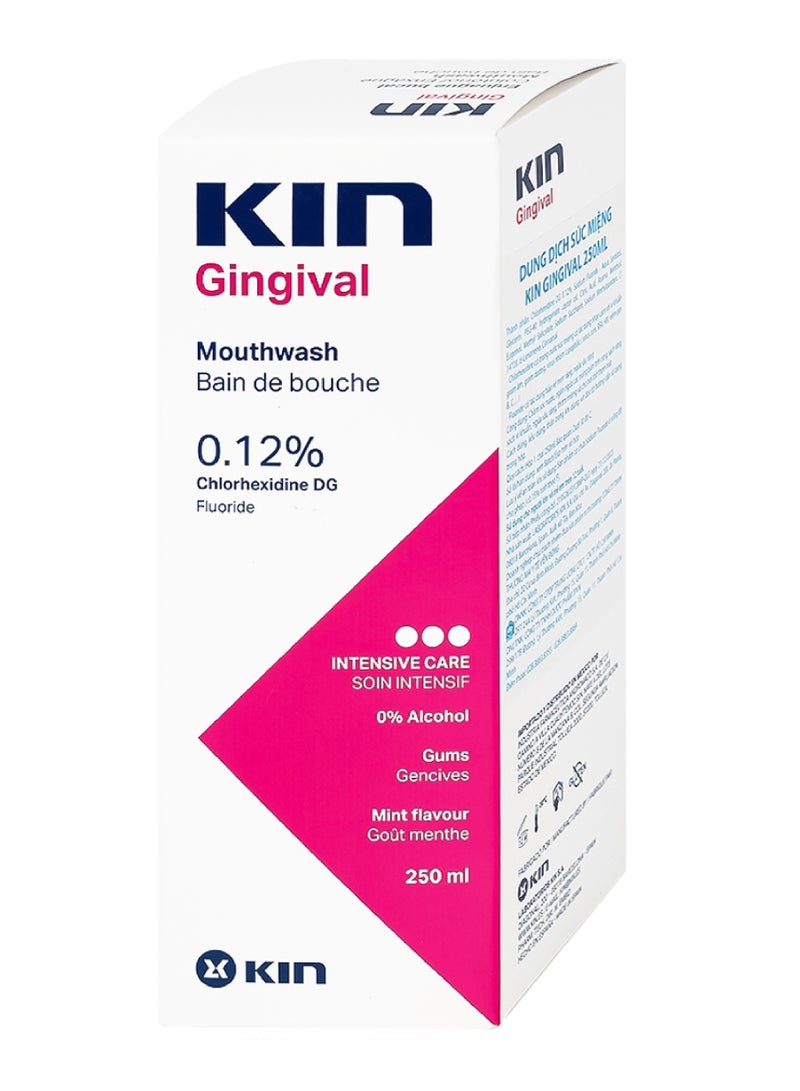 KIN GINGIVAL MOUTH WASH 0.12%chlorhe 250ML