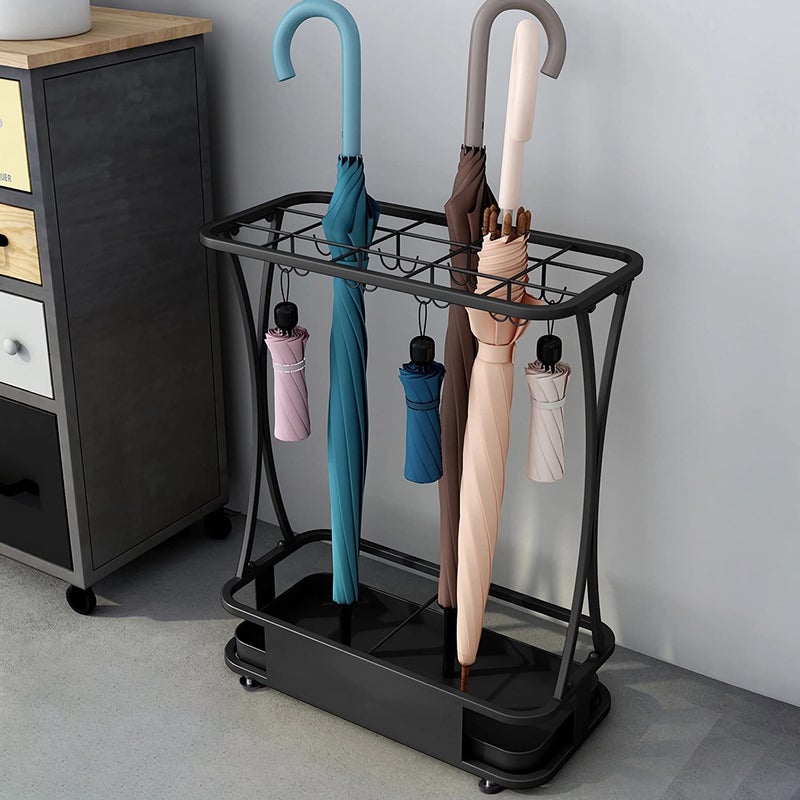 GeLive GeLive Umbrella Holder Entryway Umbrella Display Stand Rack Umbrella Container Cane Rack Walking Stick Stand Golf Club Organizer Metal Home Office Patio Decor Indoor Outdoor Stored 31 Umbrellas