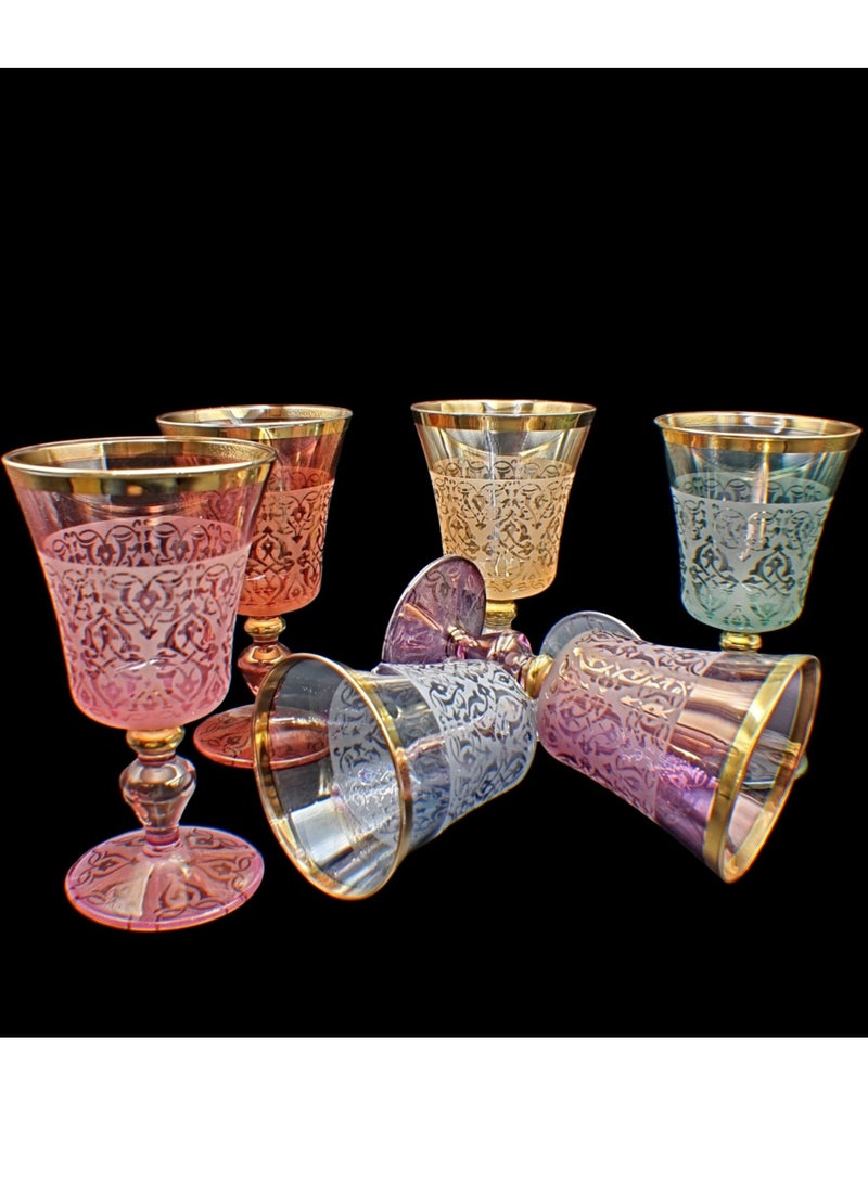 كودو آرتس أكواب عصير كؤوس عصير 6 قطع - Image 1