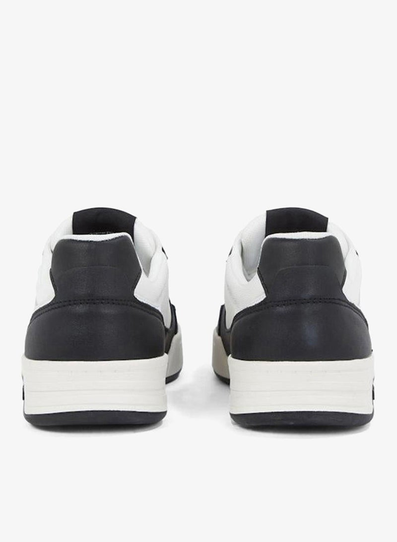 تومي جينز أحذية رياضية جلدية أساسية منخفضة - Image 4