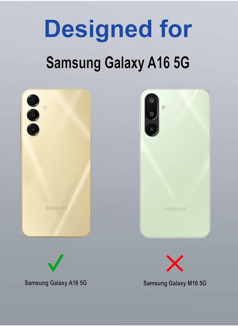Case for Samsung Galaxy A16 Magnetic Hybrid Clear Case Compatible with Samsung Galaxy A26, Compatible with Mag Safe, PC with TPU Hybrid Technology for Galaxy A16