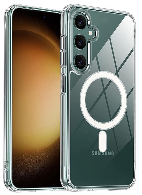 Case for Samsung Galaxy A16 Magnetic Hybrid Clear Case Compatible with Samsung Galaxy A26, Compatible with Mag Safe, PC with TPU Hybrid Technology for Galaxy A16