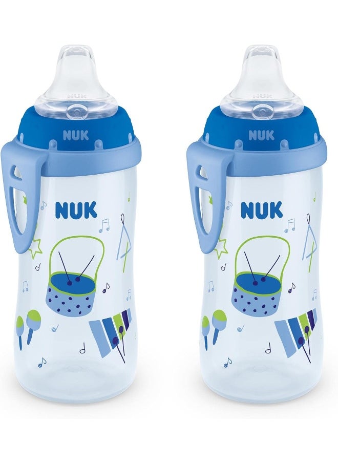 NUK NUK Active Sippy Cup, 10 oz, 2 Pack, 8+ Months  - Image 1