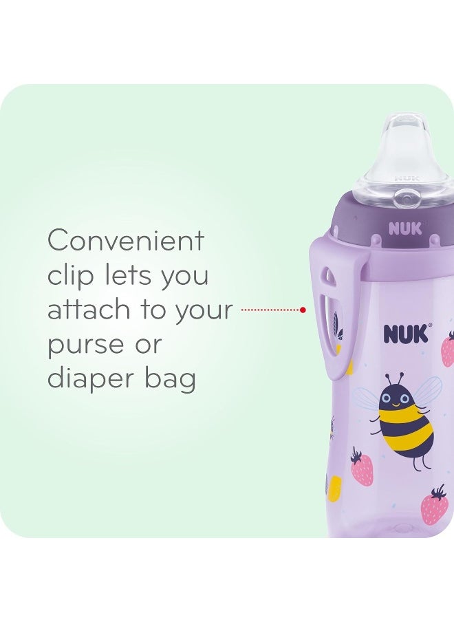 NUK NUK Active Sippy Cup, 10 oz, 2 Pack, 8+ Months  - Image 4