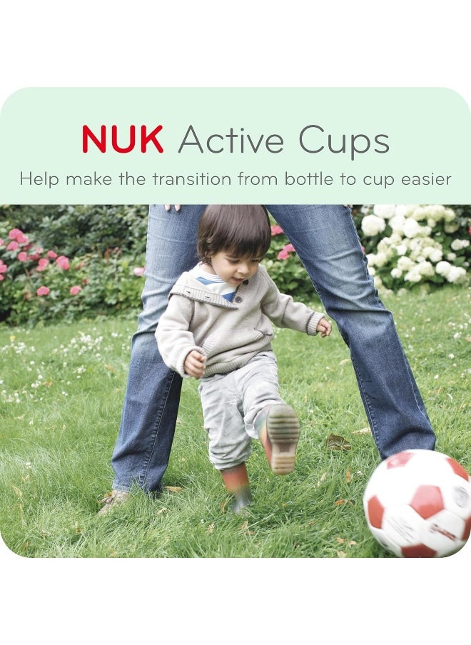 NUK NUK Active Sippy Cup, 10 oz, 2 Pack, 8+ Months  - Image 2