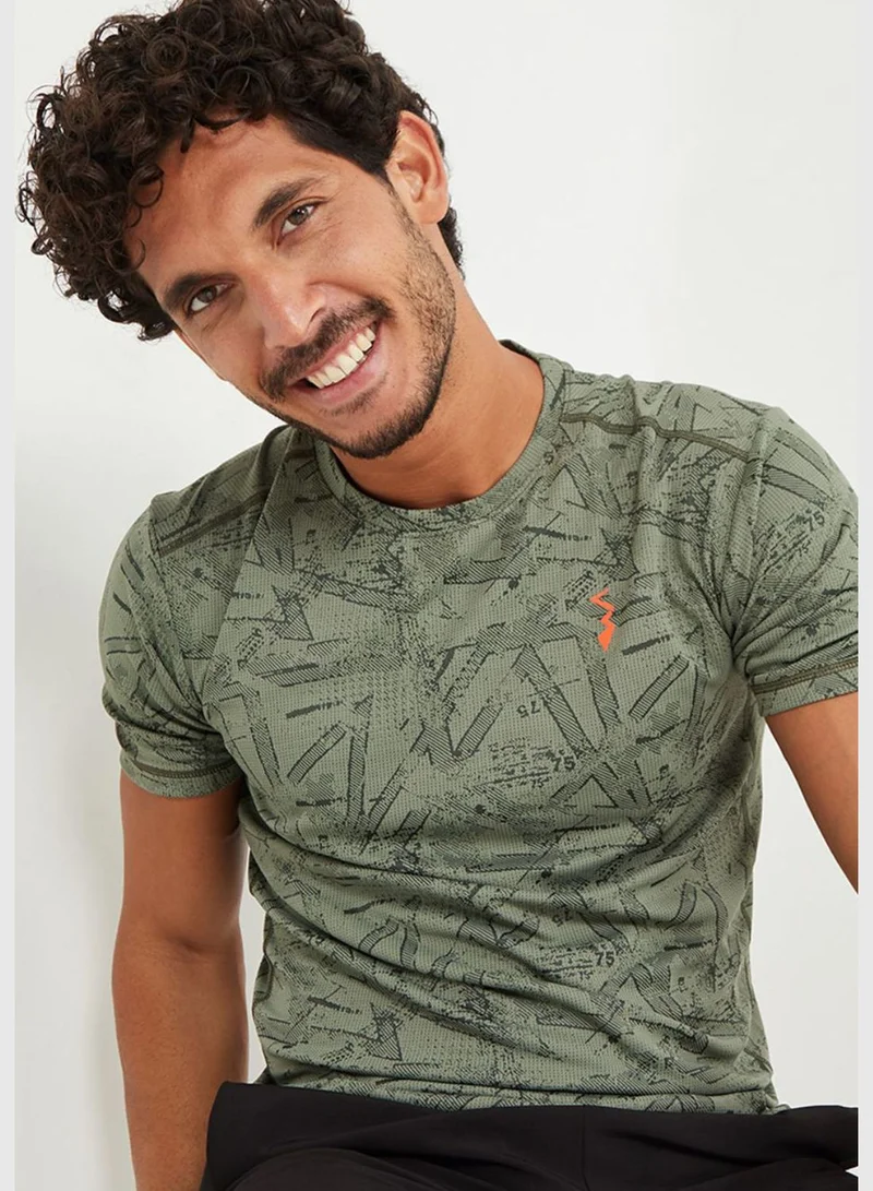 Campus Sutra Sports Tshirt