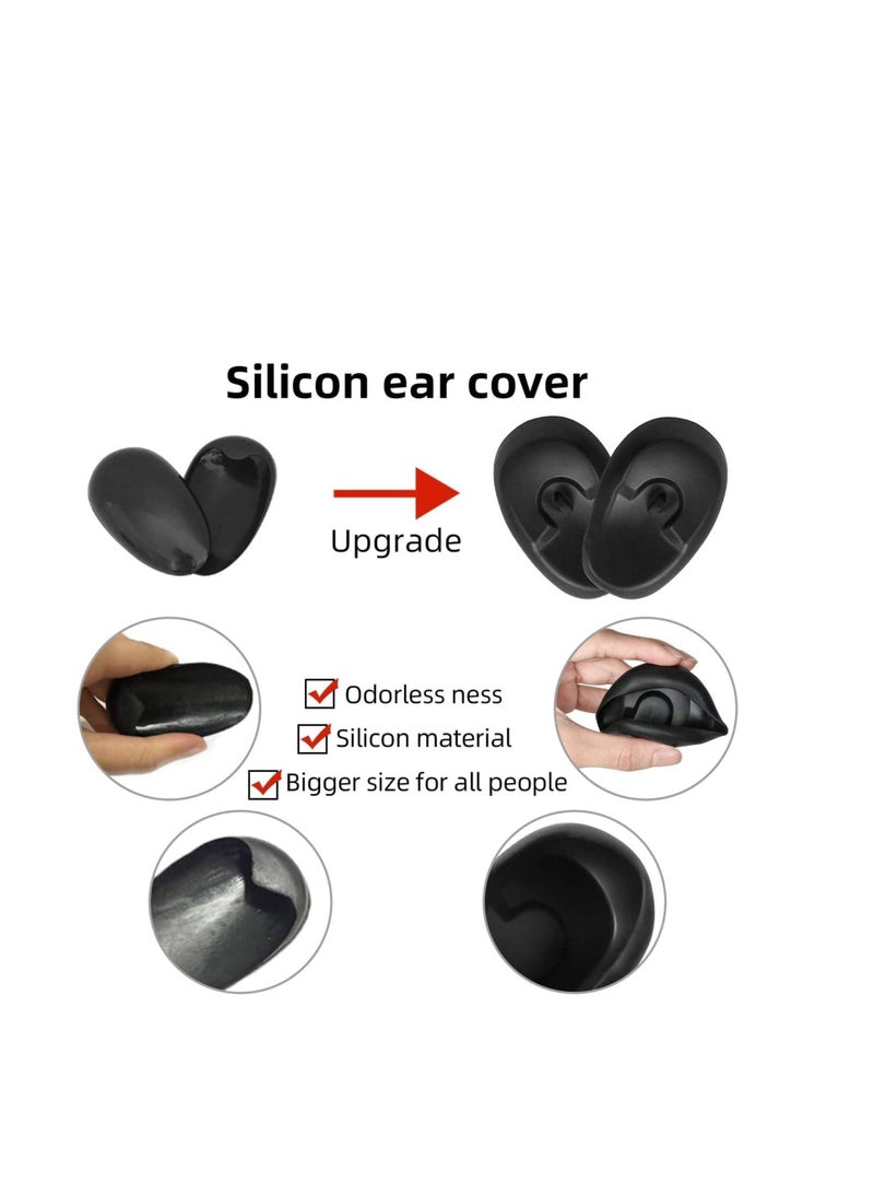 NIBEMINENT Hair Dyeing Brush Coloring Tool Kit, Dye Comb, Tinting Bowl, Ear Caps, Mixer, Bleach Brushes - Image 5