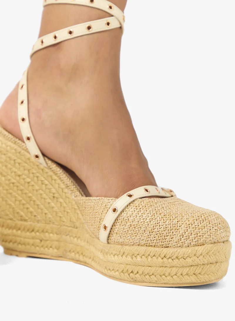 RAID  Megann Ankle Strap Espadrilles for Women | Best Price UAE