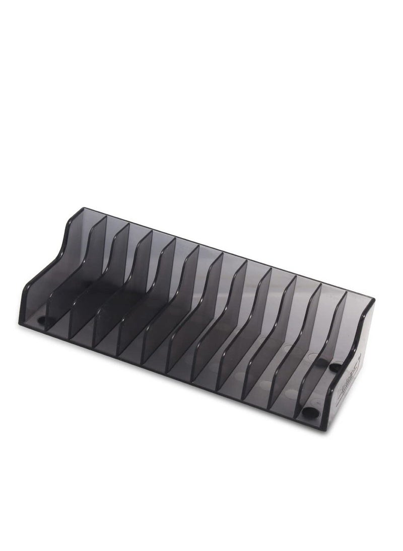 Game Card Storage Rack，Switch Card Holder Game Card Box for PS4 PS5 Game CD Case， Storage Stand Holder Bracket for  Video Game Holder Video Game Tower (NS 12 CDS, Black)  - Image 4