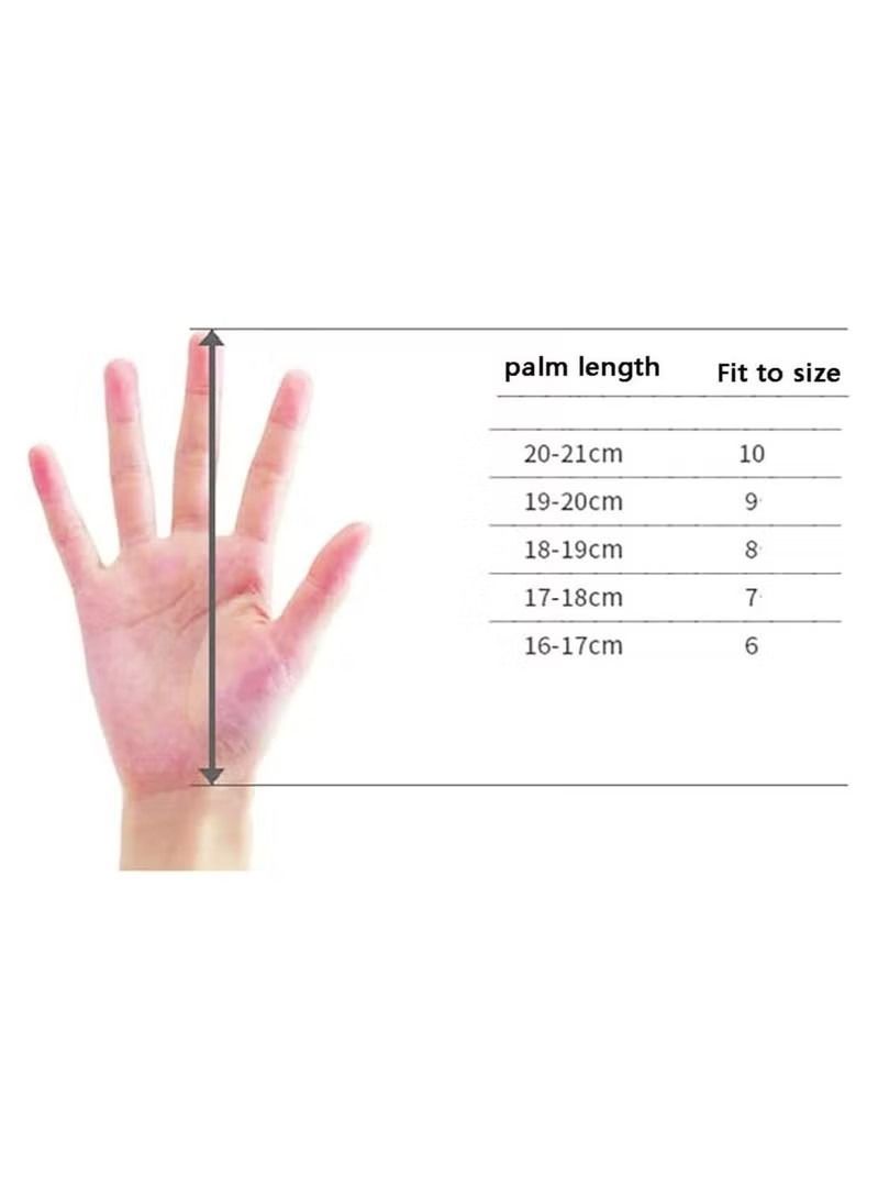 Generic Soccer Goalkeeper Gloves Skin Friendly Material High Quality Breathable & Comfortable  - Image 4
