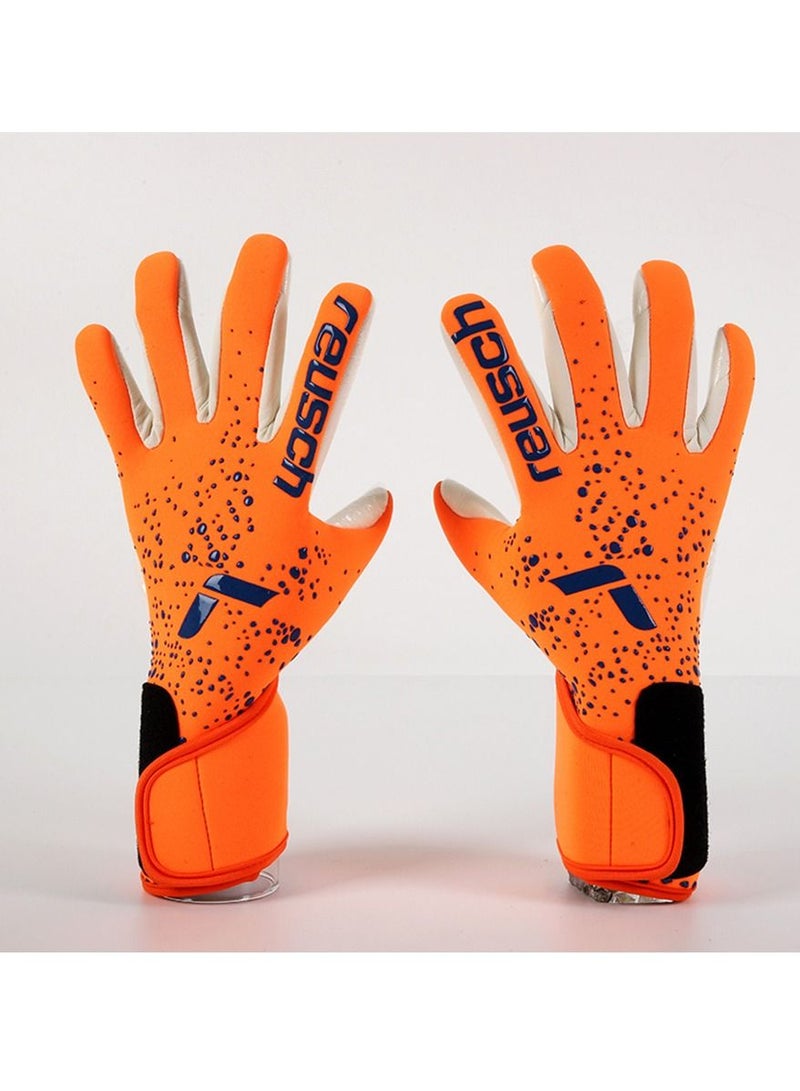 Generic Soccer Goalkeeper Gloves Skin Friendly Material High Quality Breathable & Comfortable  - Image 2