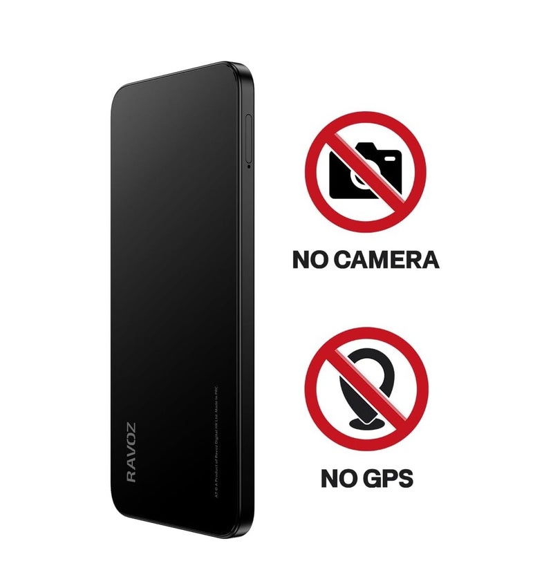 RAVOZ Non Camera Non GPS 12GB RAM (4GB + 8GB) Expandable) 128GB ROM Dual Sim with 5000Mah Battery & NFC Support Cosmic Black - Image 2