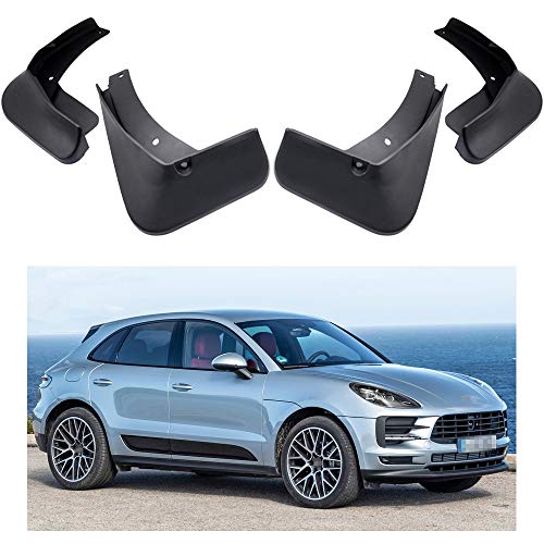 MOERTIFEI Car Splash Guard Mudguard Fender Mud Flaps Compatible with Porsche Macan 2015-2022 16 17 18 19 20 21 - Image 1